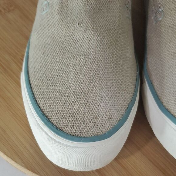 Seavees Women's Huntington Middie Jungmaven Tan Hemp Canvas Slip-On Shoes Size 9 - Picture 5 of 14